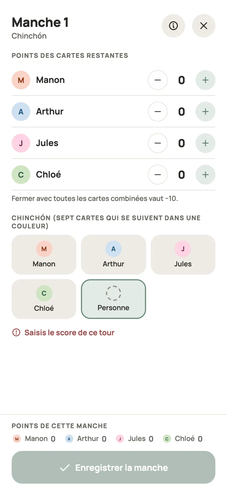 Saisie d’une manche de Chinchón dans Yazboz Guru