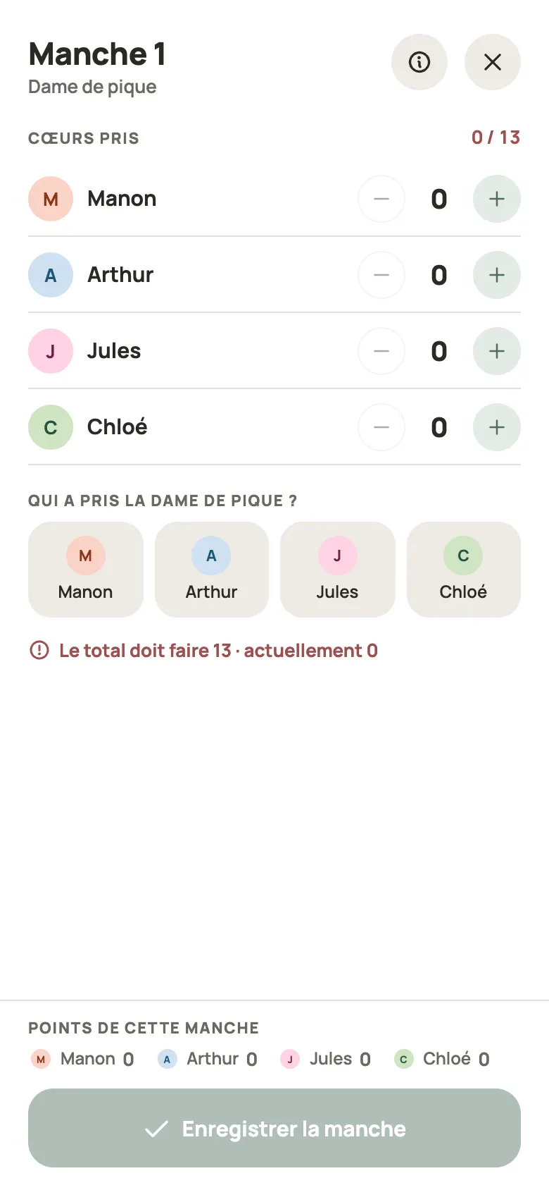 Saisie d’une manche de Dame de pique dans Yazboz Guru