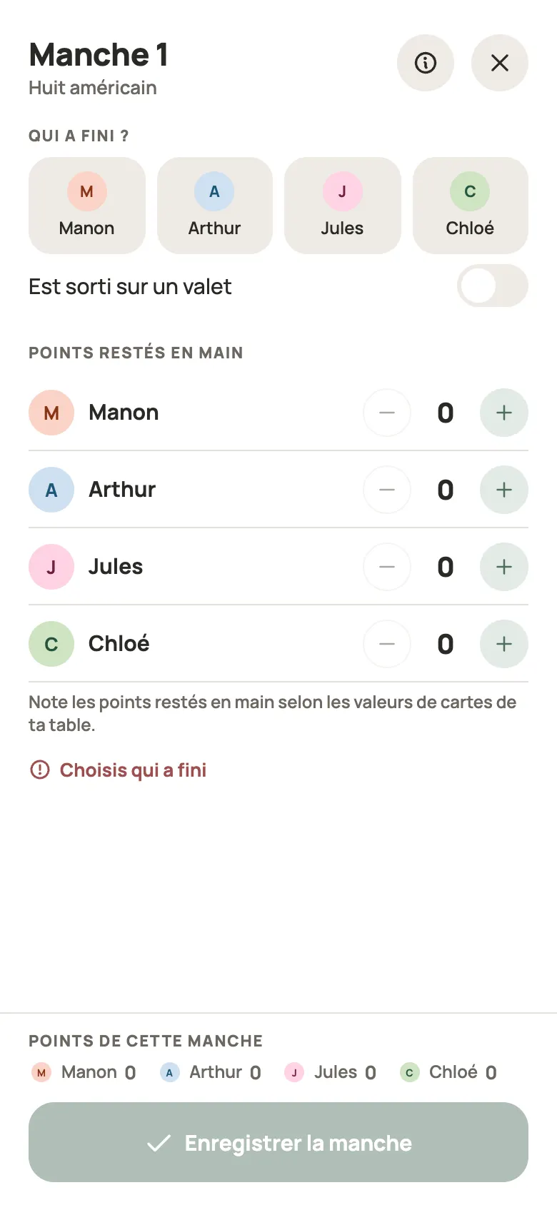 Saisie d’une manche de Huit américain dans Yazboz Guru